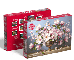 Galeria - zdjęcie nr. 3 - Puzzle 1000 CherryPazzi Magnolia Elegance 31599