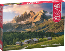 Puzzle 1000 CherryPazzi Mountain Scenery in the Dolomites 30103