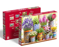 Galeria - zdjęcie nr. 3 - Puzzle 1000 CherryPazzi Pottery in Bloom 31728