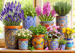 Galeria - zdjęcie nr. 2 - Puzzle 1000 CherryPazzi Pottery in Bloom 31728
