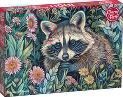 Puzzle 1000 CherryPazzi Raccoon in Flowers 30851