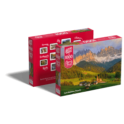 Galeria - zdjęcie nr. 5 - Puzzle 1000 CherryPazzi Santa Maddalena Dolomites