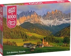 Puzzle 1000 CherryPazzi Santa Maddalena Dolomites