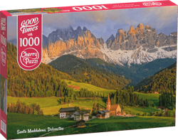 Galeria - zdjęcie nr. 1 - Puzzle 1000 CherryPazzi Santa Maddalena Dolomites