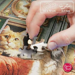 Galeria - zdjęcie nr. 3 - Puzzle 1000 CherryPazzi The Aristocratic Menagerie 31377