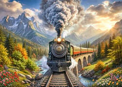 Galeria - zdjęcie nr. 2 - Puzzle 1000 CherryPazzi The Golden Express 31780