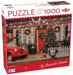 Puzzle 1000 Christmas Porch 59606