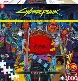 Puzzle 1000  Comic Book Cyberpunk 2077 Kickdown
