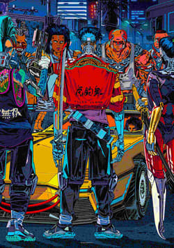 Galeria - zdjęcie nr. 3 - Puzzle 1000  Comic Book Cyberpunk 2077 Kickdown