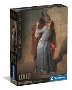 Puzzle 1000 Compact Museum Hayes the kiss 37064
