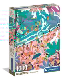 Puzzle 1000 Compact Sunday at the beach 39938