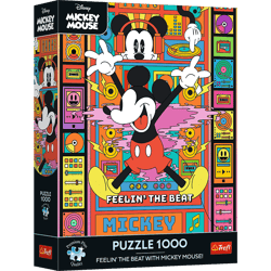 Puzzle 1000 Disney Czuj rytm z Mikim TREFL