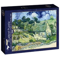 Puzzle 1000 Domki krytę strzechą, Vincent van Gog
