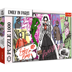 Puzzle 1000 Emily w Paryżu Modowe Inspiracje 10967
