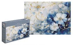 Puzzle 1000 Flowers Golden Serenity