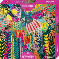 Puzzle 1000 Flowery, Kwitnące kwiaty