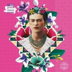 Puzzle 1000 Frida Kahlo Różowa