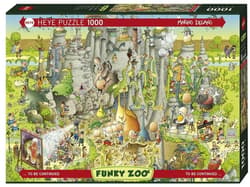 Puzzle 1000 Funky ZOO, cześć V Dinozaury, Degano