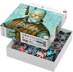 Galeria - zdjęcie nr. 2 - Puzzle 1000 Game Art Chronicles The Witcher Geralt Van Gogh