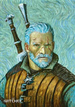 Galeria - zdjęcie nr. 3 - Puzzle 1000 Game Art Chronicles The Witcher Geralt Van Gogh