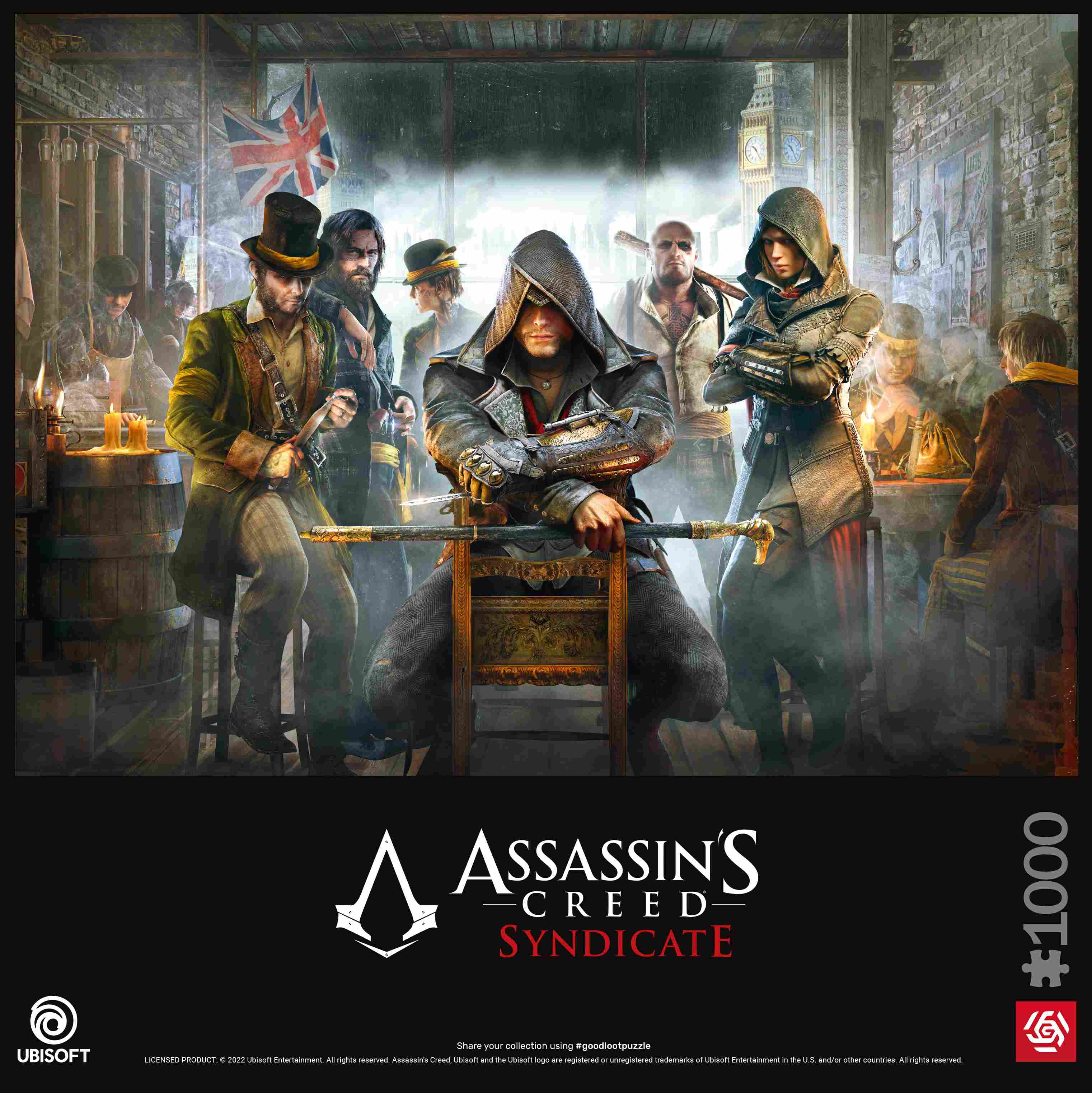 Galeria - zdjęcie nr. 3 - Puzzle 1000 Gaming Assassin's Creed Syndicate The Tavern