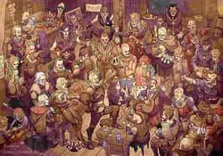 Galeria - zdjęcie nr. 4 - Puzzle 1000 Gaming The Witcher Wiedźmin Birthday