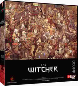Galeria - zdjęcie nr. 5 - Puzzle 1000 Gaming The Witcher Wiedźmin Birthday