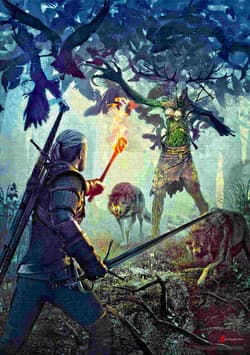 Galeria - zdjęcie nr. 2 - Puzzle 1000 Gaming The Witcher (Wiedźmin) Leshen