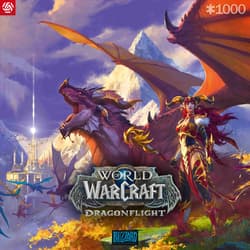 Galeria - zdjęcie nr. 2 - Puzzle 1000 Gaming World of Warcraft Dragonflight Alexstrasza