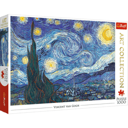 Puzzle 1000 Gwiaździsta noc Vincent Van Gogh 10560