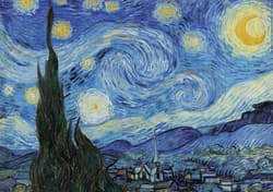 Galeria - zdjęcie nr. 2 - Puzzle 1000 Gwiaździsta noc Vincent van Gogh 111342