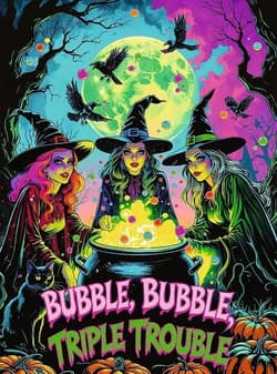Puzzle 1000 Hall of Horror Czarownice TREFL