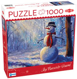 Puzzle 1000 Happy Snowman 59222
