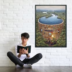 Galeria - zdjęcie nr. 2 - Puzzle 1000 HQ Bibliodame 39603