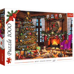 Puzzle 1000 Idą Święta TREFL