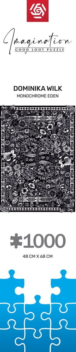 Galeria - zdjęcie nr. 2 - Puzzle 1000 Imagination Dominika Wilk Monochrome Eden
