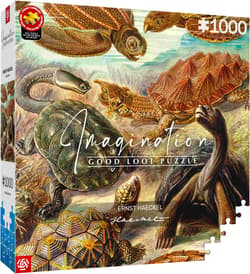 Puzzle 1000 Imagination Ernst Haeckel Chelonia Żółwie Morskie