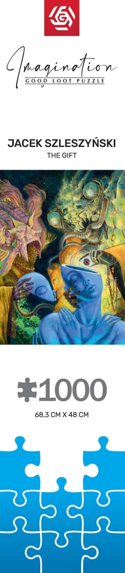 Galeria - zdjęcie nr. 2 - Puzzle 1000 Imagination Jacek Szleszyński The Gift Dar