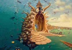 Galeria - zdjęcie nr. 4 - Puzzle 1000 Imagination  Jacek Yerka Harbor Port