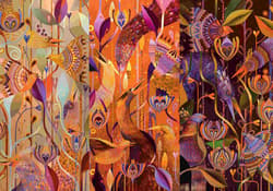 Galeria - zdjęcie nr. 2 - Puzzle 1000 Imagination Karolina Matyjaszkowicz W Ptasim Gąszczu Tryptyk