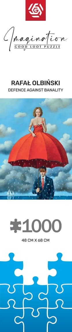 Galeria - zdjęcie nr. 2 - Puzzle 1000 Imagination Rafał Olbiński Defence Against Banality