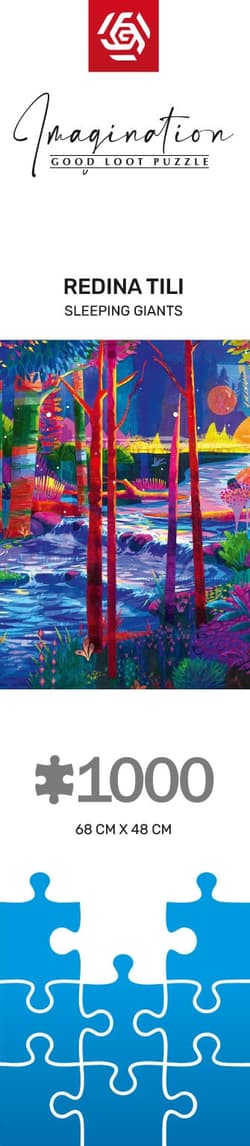 Galeria - zdjęcie nr. 4 - Puzzle 1000 Imagination Redina Tili Sleeping Giants Śpiące Olbrzymy