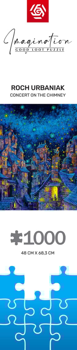 Galeria - zdjęcie nr. 2 - Puzzle 1000 Imagination Roch Urbaniak Concert on the Chimney Koncert na kominie