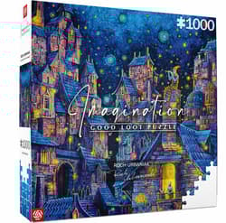 Puzzle 1000 Imagination Roch Urbaniak Concert on the Chimney Koncert na kominie
