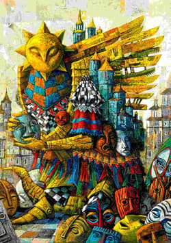 Galeria - zdjęcie nr. 3 - Puzzle 1000 Imagination Roch Urbaniak Gezelth Słoneczny Błazen