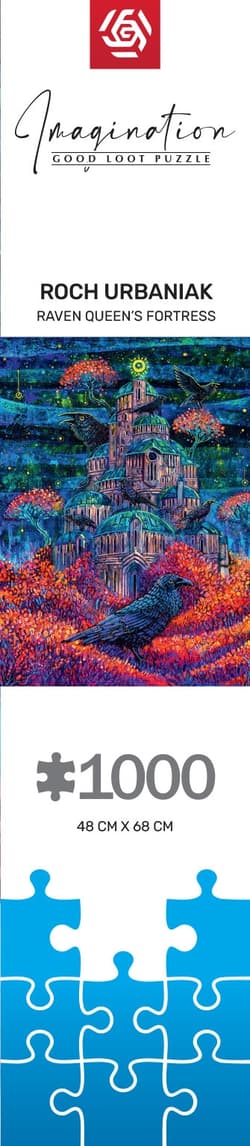 Galeria - zdjęcie nr. 2 - Puzzle 1000 Imagination Roch Urbaniak Twierdza Pani Kruków