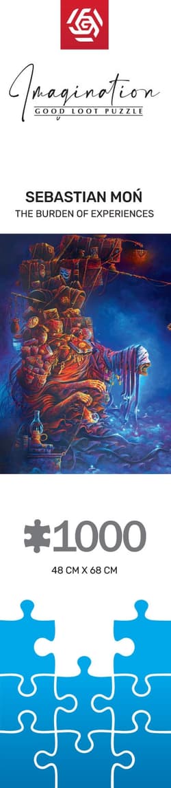 Galeria - zdjęcie nr. 3 - Puzzle 1000 Imagination Sebastian Moń Ciężar doświadczeń