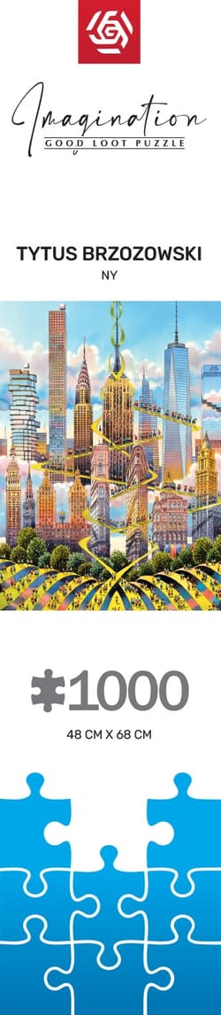 Galeria - zdjęcie nr. 2 - Puzzle 1000 Imagination Tytus Brzozowski New York