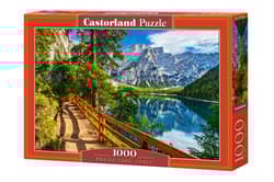 Puzzle 1000 Jezioro Braies Włochy C-104109-2