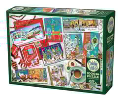 Puzzle 1000 Kartki świąteczne G3